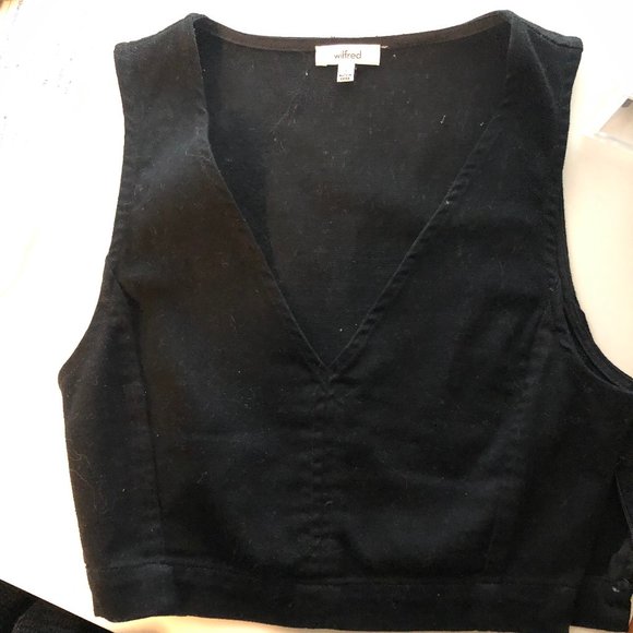 Black crop top - Picture 1 of 1
